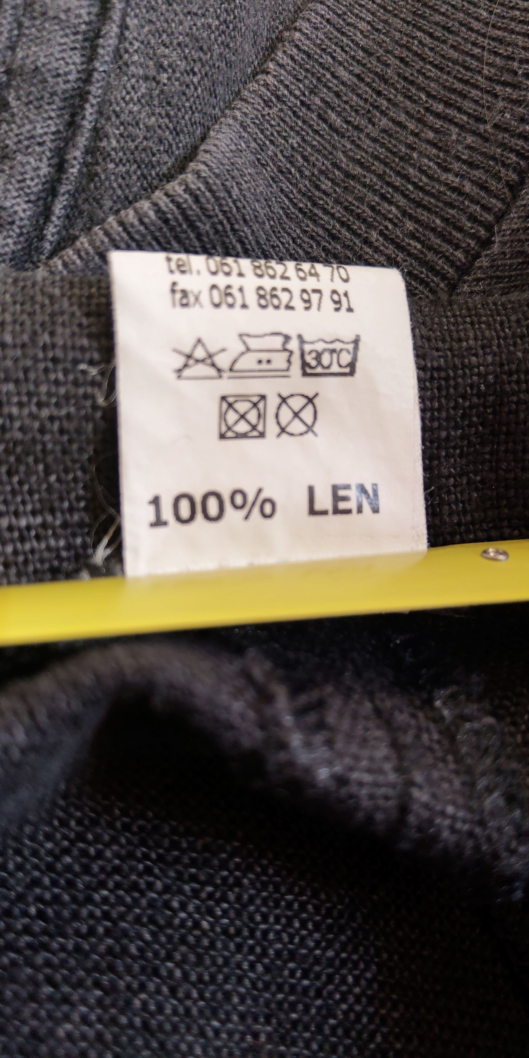 Vintage 100% Linen Vintage Pants High Waist Minimal y2k Wide Flared Size US 31 - 17 Thumbnail