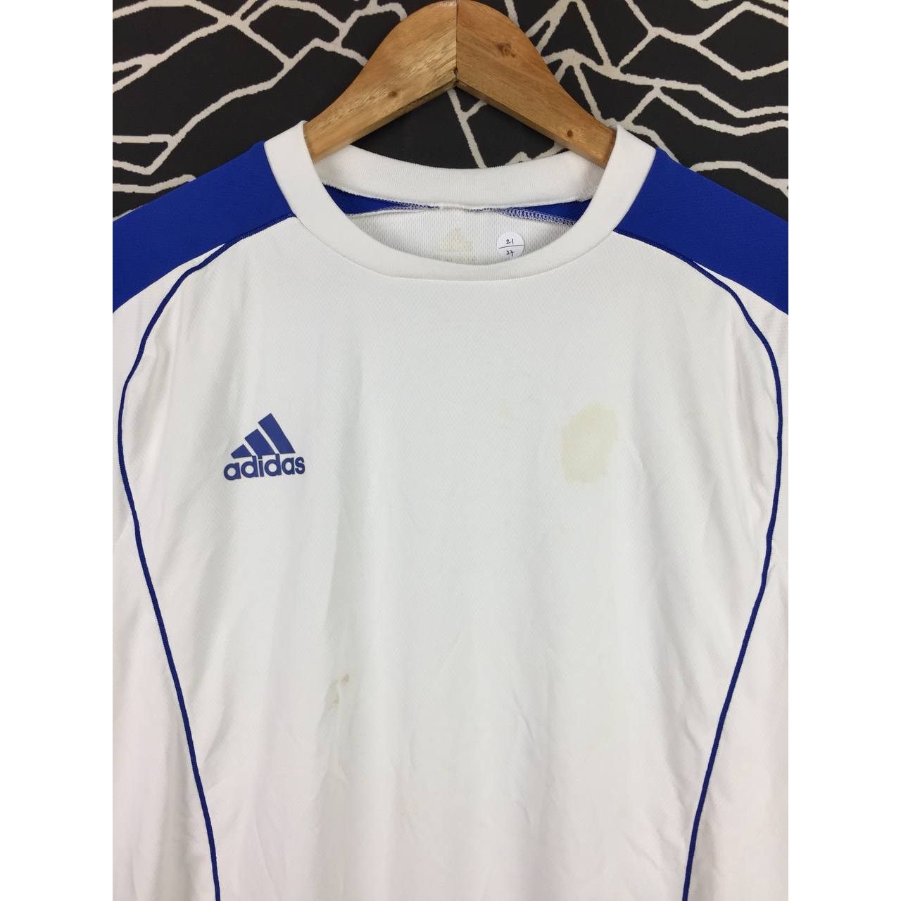 Adidas × Vintage Adidas Climalite Small Logo Sportswear Jersey Size US L / EU 52-54 / 3 - 3 Thumbnail