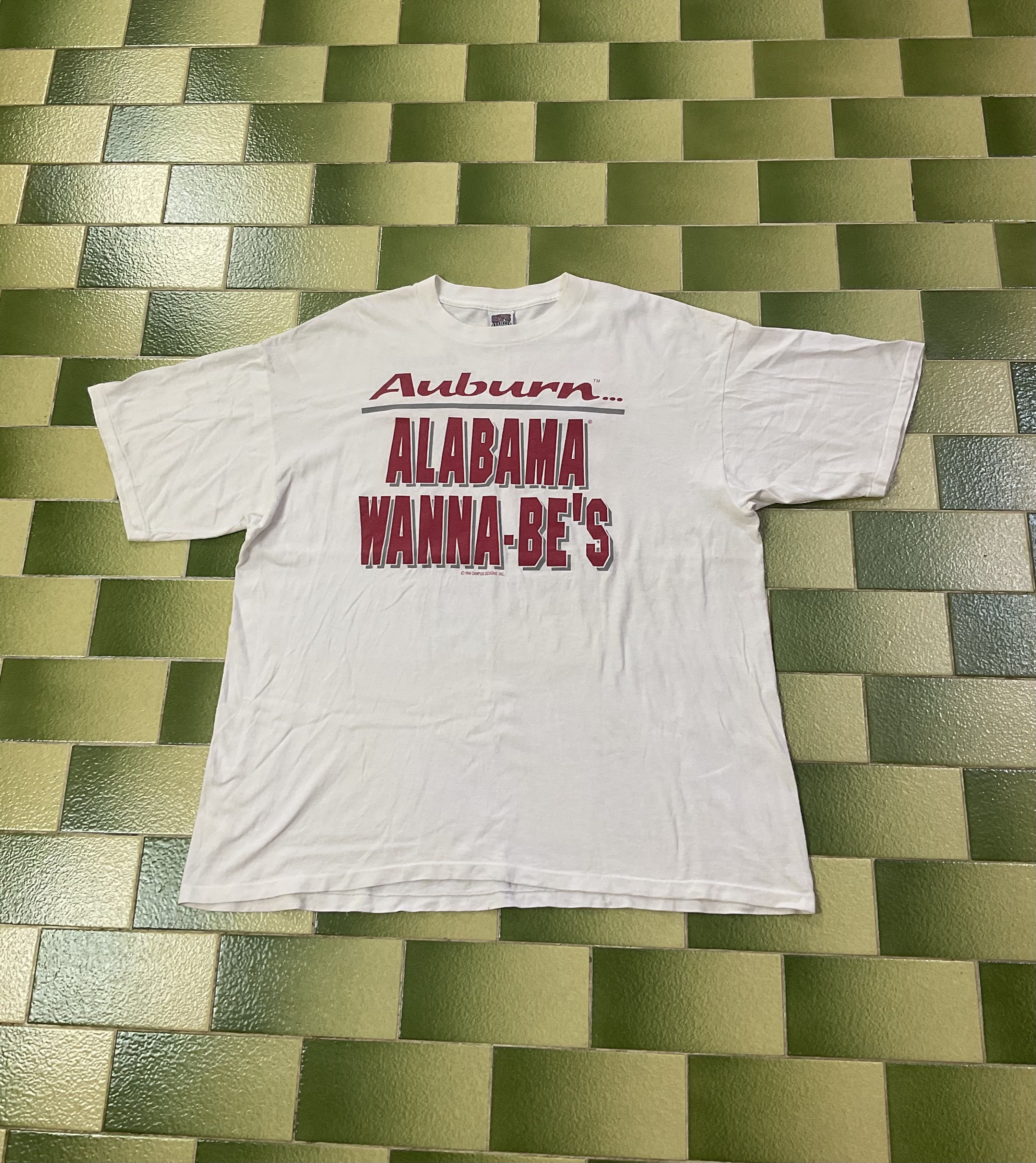 Vintage 1994 Iron Bowl Alabama vs Auburn Tigers T-Shirt