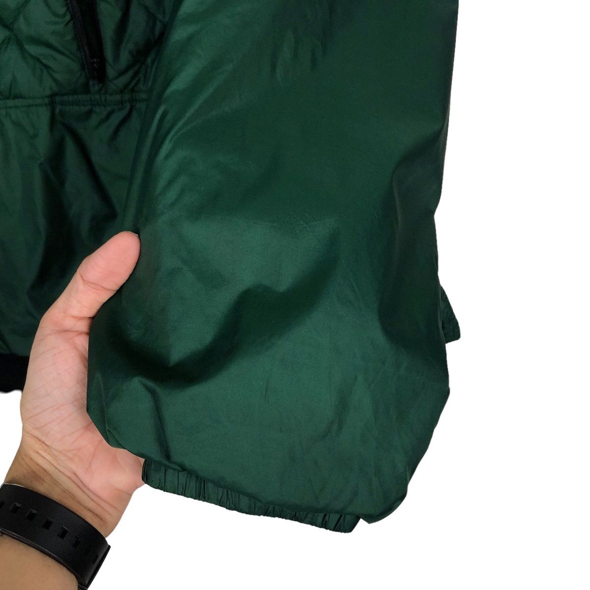 Japanese Brand 🔥Vintage Anorak Down Light Puffer Jacket Marmot Green Amry Size US L / EU 52-54 / 3 - 13 Thumbnail