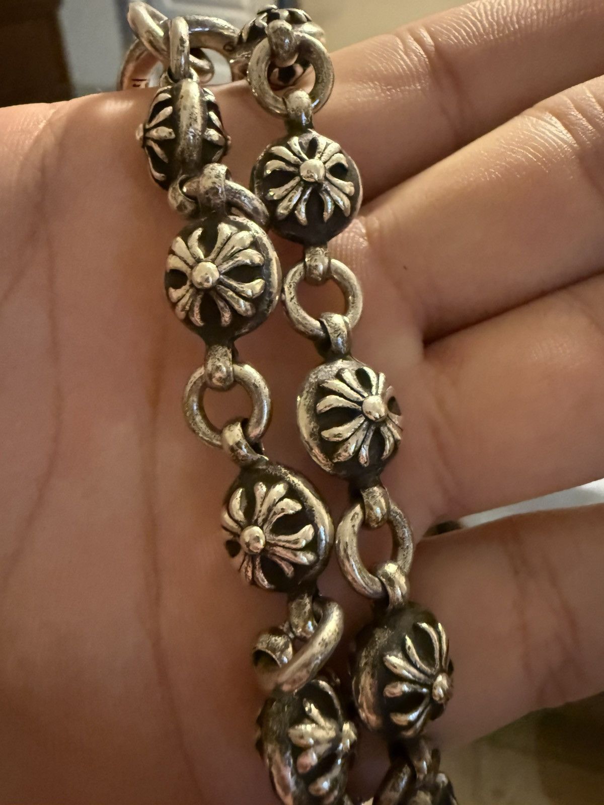 Chrome Hearts Chrome hearts cross ball wallet chain Size ONE SIZE - 12 Thumbnail