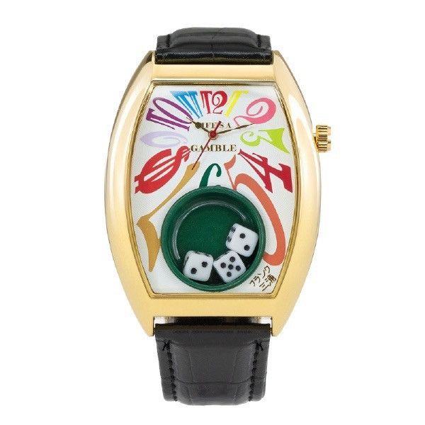 Frank Miura Life’s a Gamble Watch King Macau Dice Rainbow