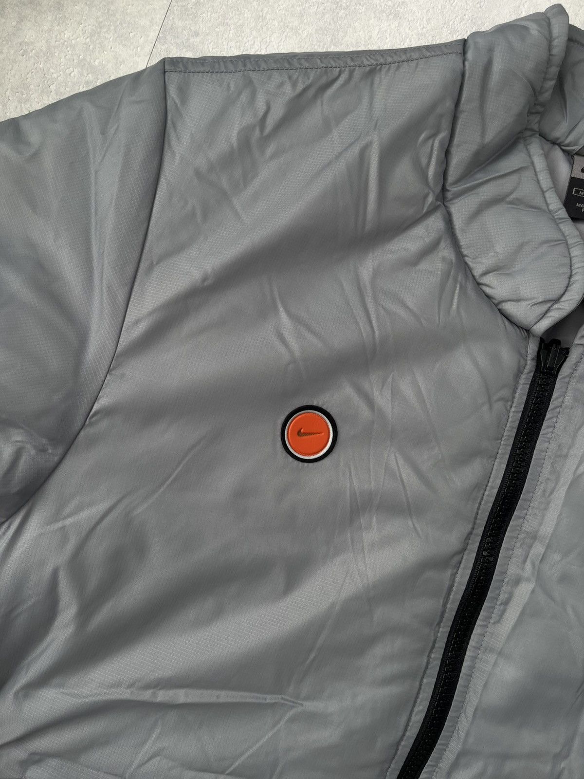 90’s NIKE RETRO NYLON LIGHT PUFFER JACKET SWOOSH LOGO Y2K