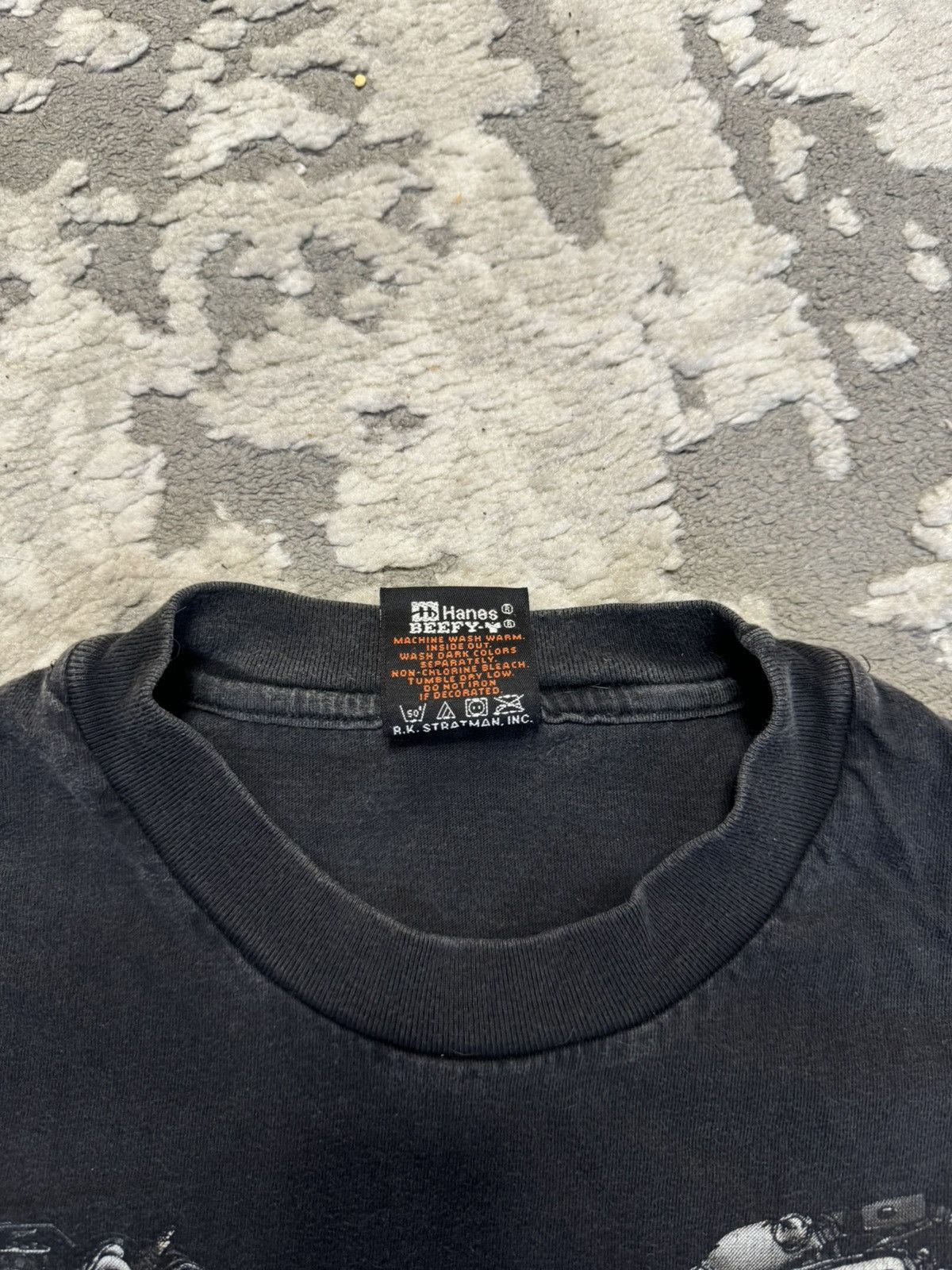Harley Davidson × Vintage Vintage 2000 Harley Davidson Bauer Millett tee England Size US L / EU 52-54 / 3 - 6 Thumbnail
