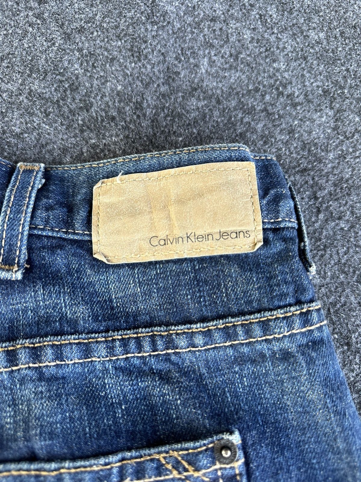 Calvin Klein × Designer × Vintage Vintage Calvin Klein Denim Big Size D275 Size US 40 / EU 56 - 7 Thumbnail