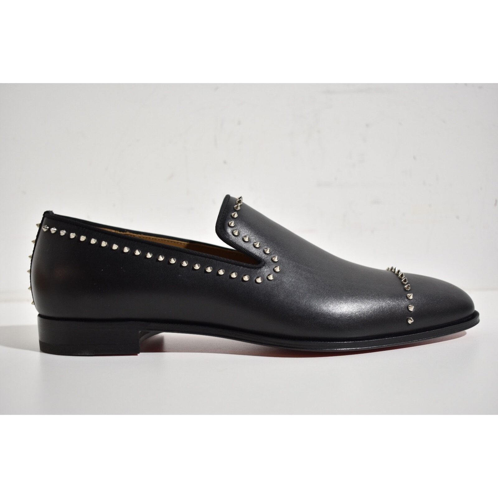 Christian Louboutin Christian Louboutin Calf Leather Spike Dress Loafer 42 9 Size US 9 / EU 42 - 2 Thumbnail