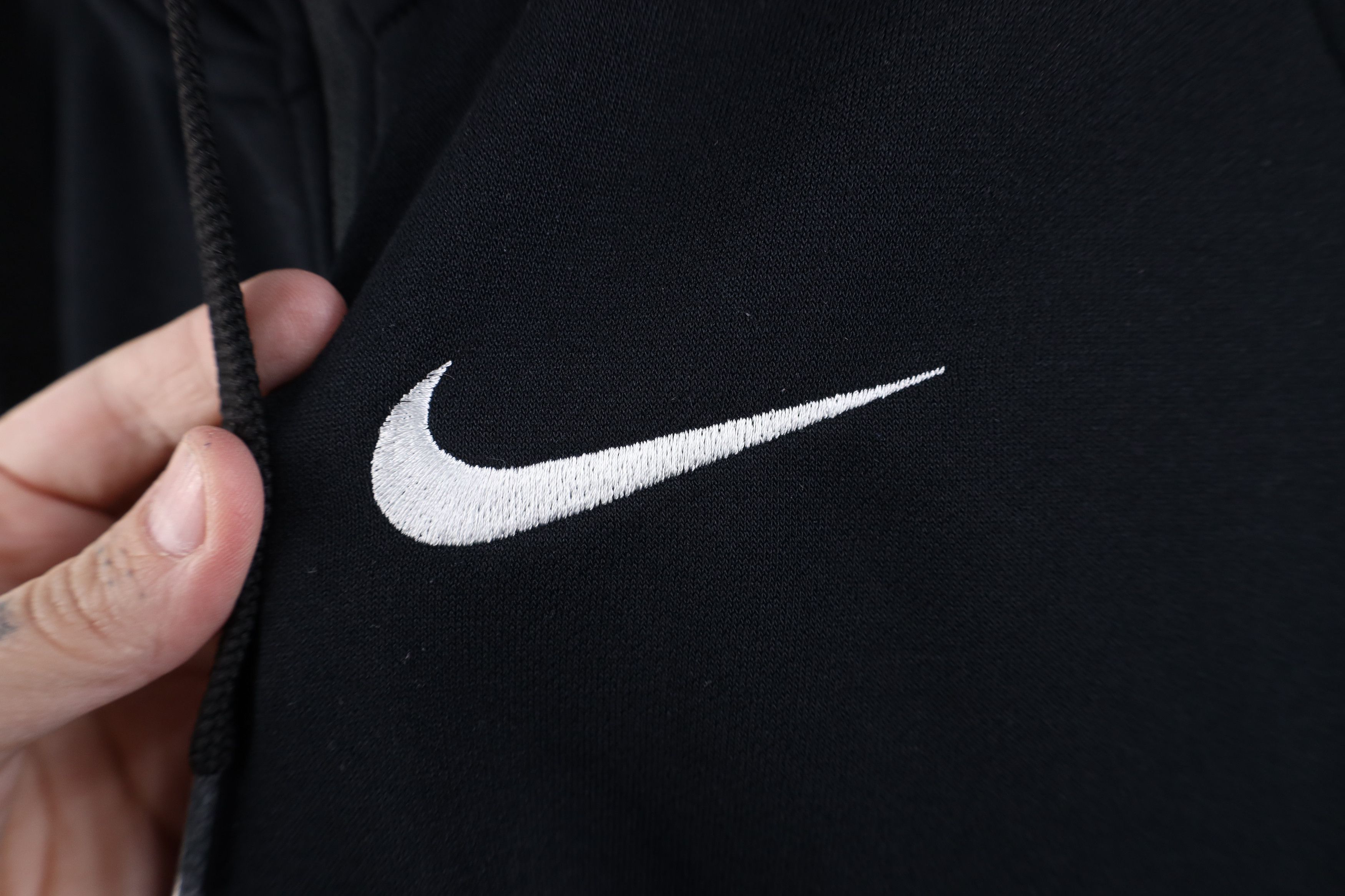 Nike Vintage Y2K Nike Scott Mini Swoosh Knit Full Zip Hoodie Size US XXL / EU 58 / 5 - 4 Thumbnail