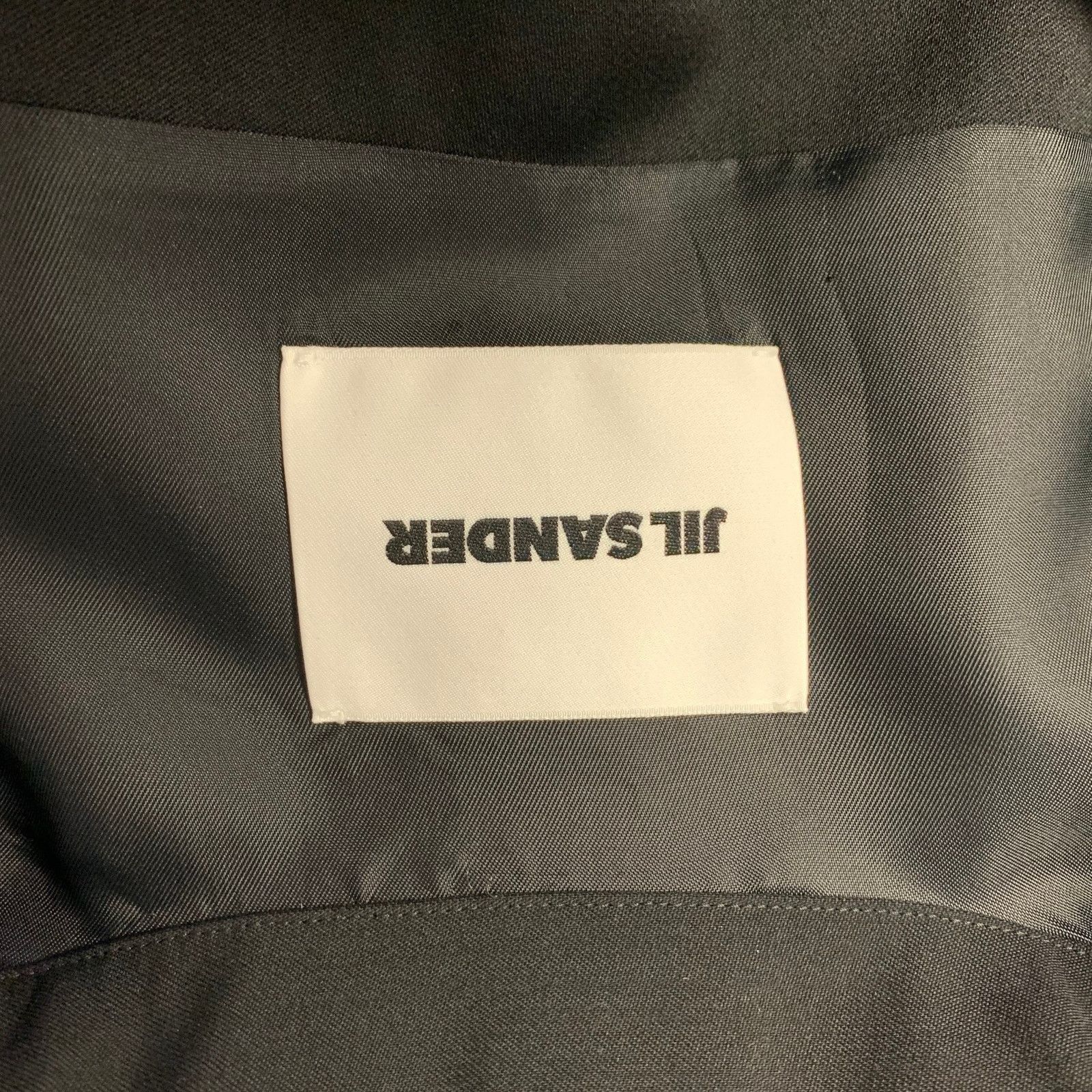 Jil Sander JIL SANDER Size M Black Wool Popover Short-Sleeve Shirt Size US M / EU 48-50 / 2 - 5 Thumbnail