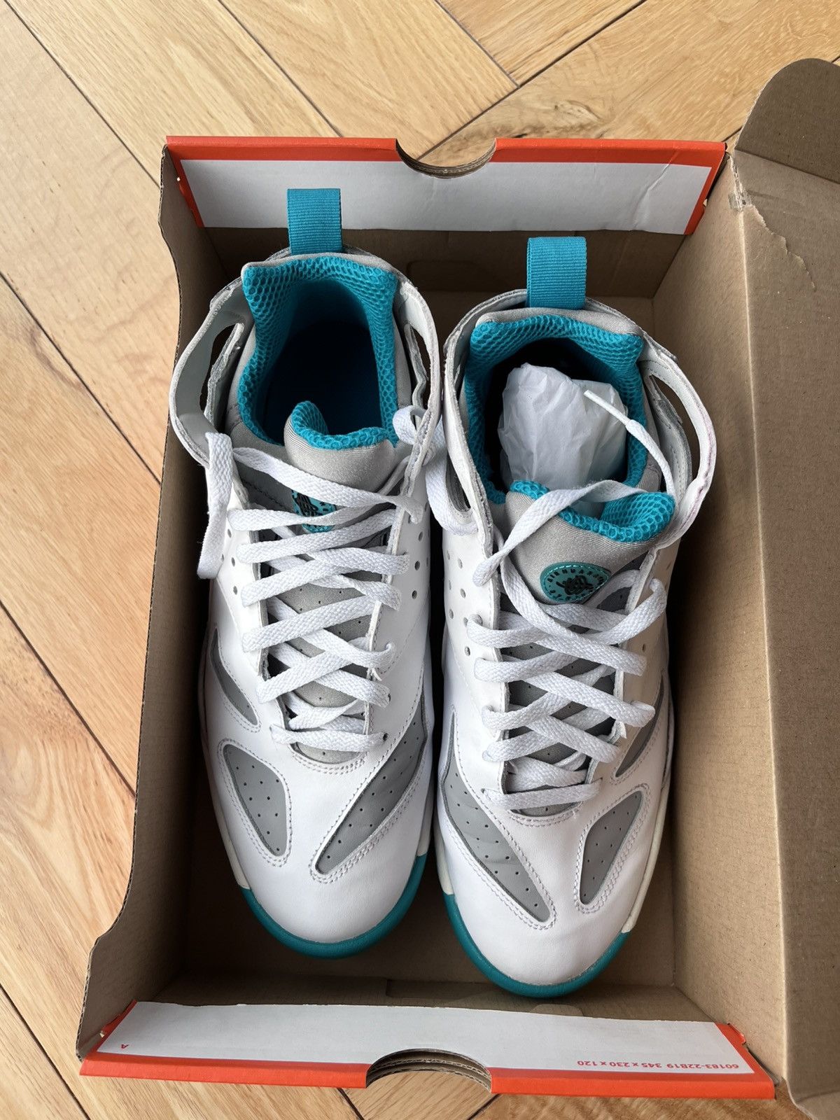 Nike Nike Air Tec Challenge AGASSI Huarache White Turbo Green Size US 10 / EU 43 - 5 Thumbnail