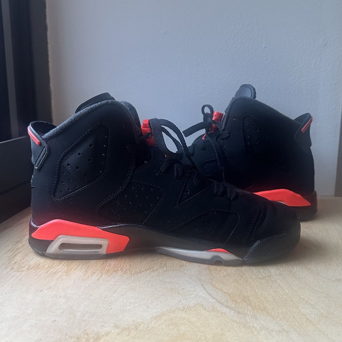 Jordan Brand AIR JORDAN 6 VI RETRO INFRARED Size US 7.5 / IT 37.5 - 4 Thumbnail