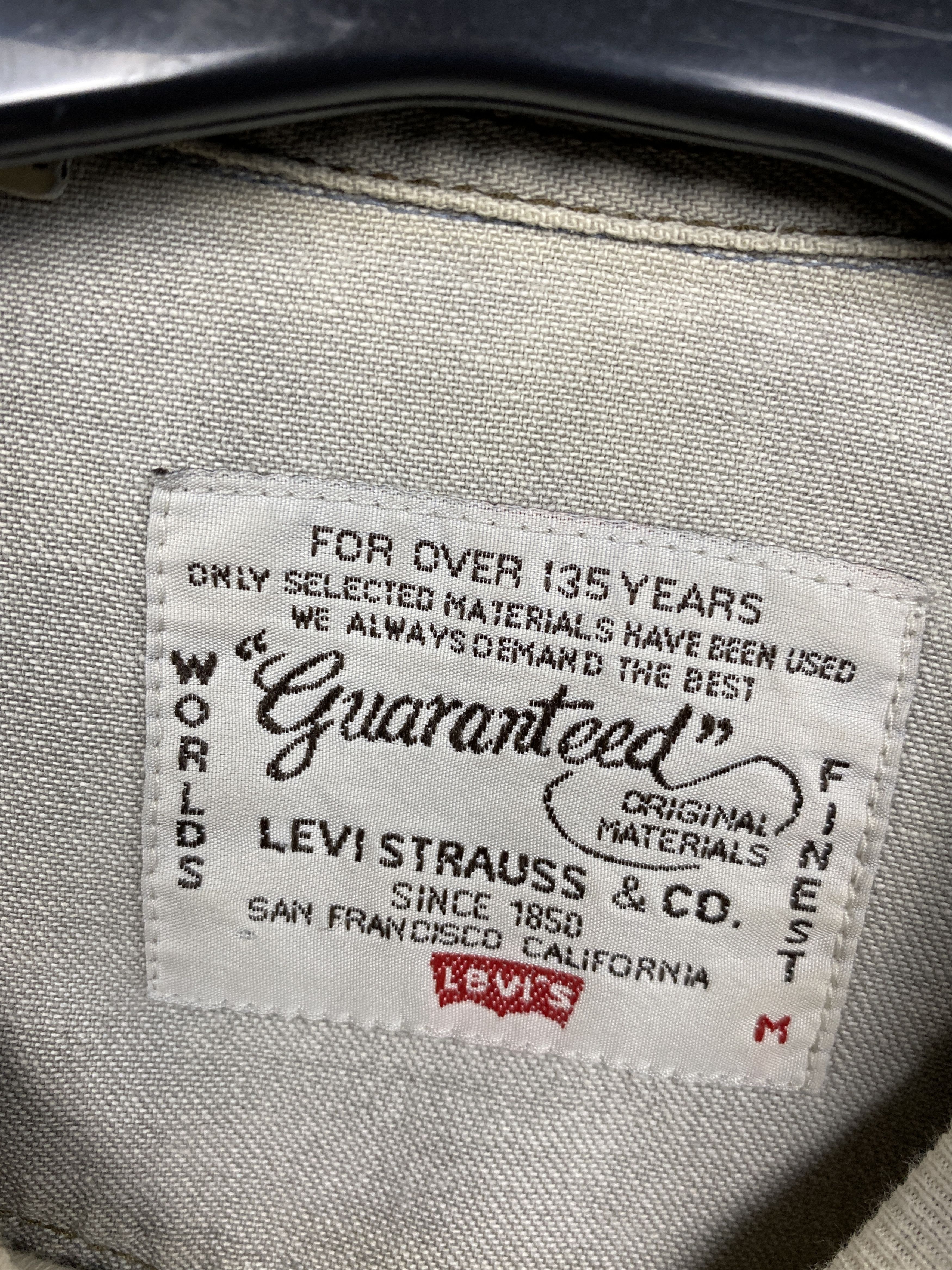 Levi's Levi's Vintage Mens Denim Shirt Size US M / EU 48-50 / 2 - 5 Thumbnail