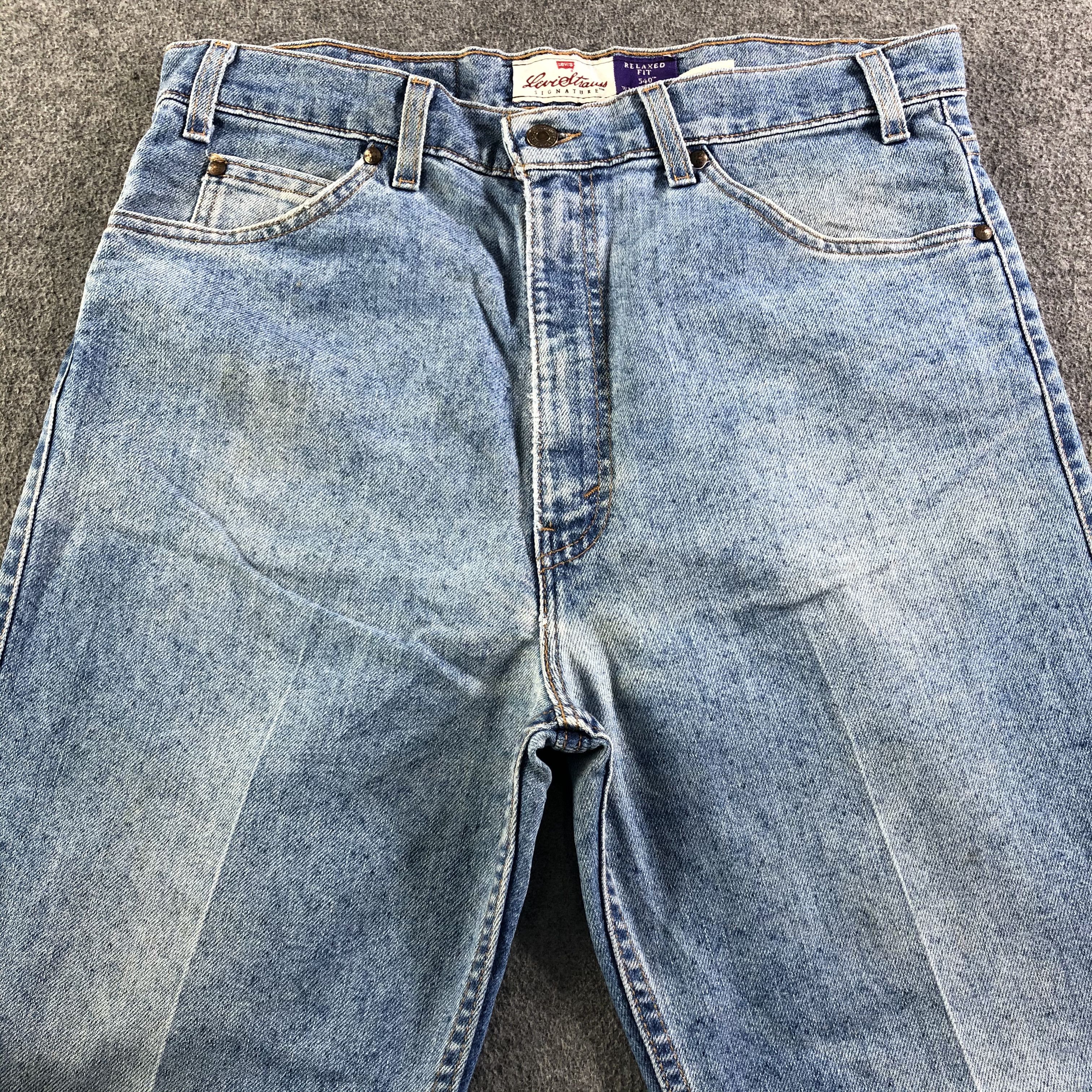 Levi's Vintage Blue Wash Levis 540 Jeans-J3434 Size US 36 / EU 52 - 3 Thumbnail