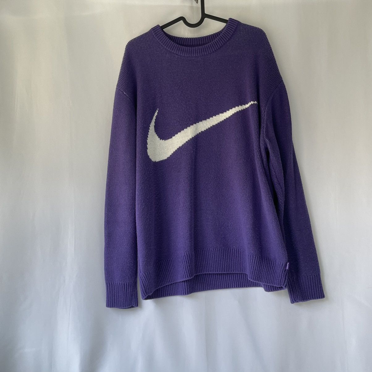 Nike Supreme Swoosh Sweater | Grailed