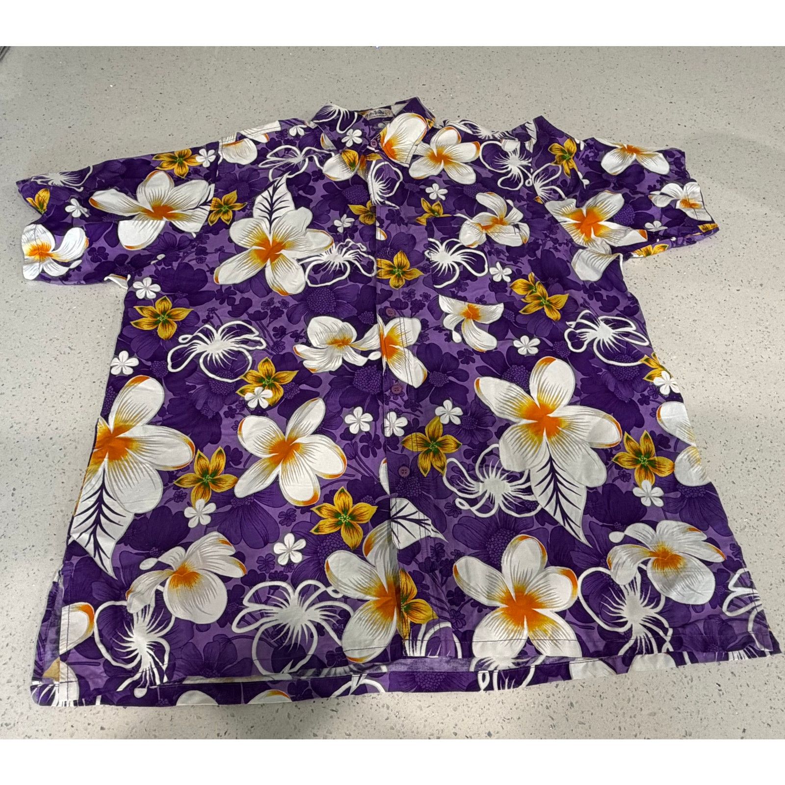 Other Khamlaingaen Thai Hawaiian Shirt Exotic Purple Size XXL Size US XXL / EU 58 / 5 - 1 Thumbnail