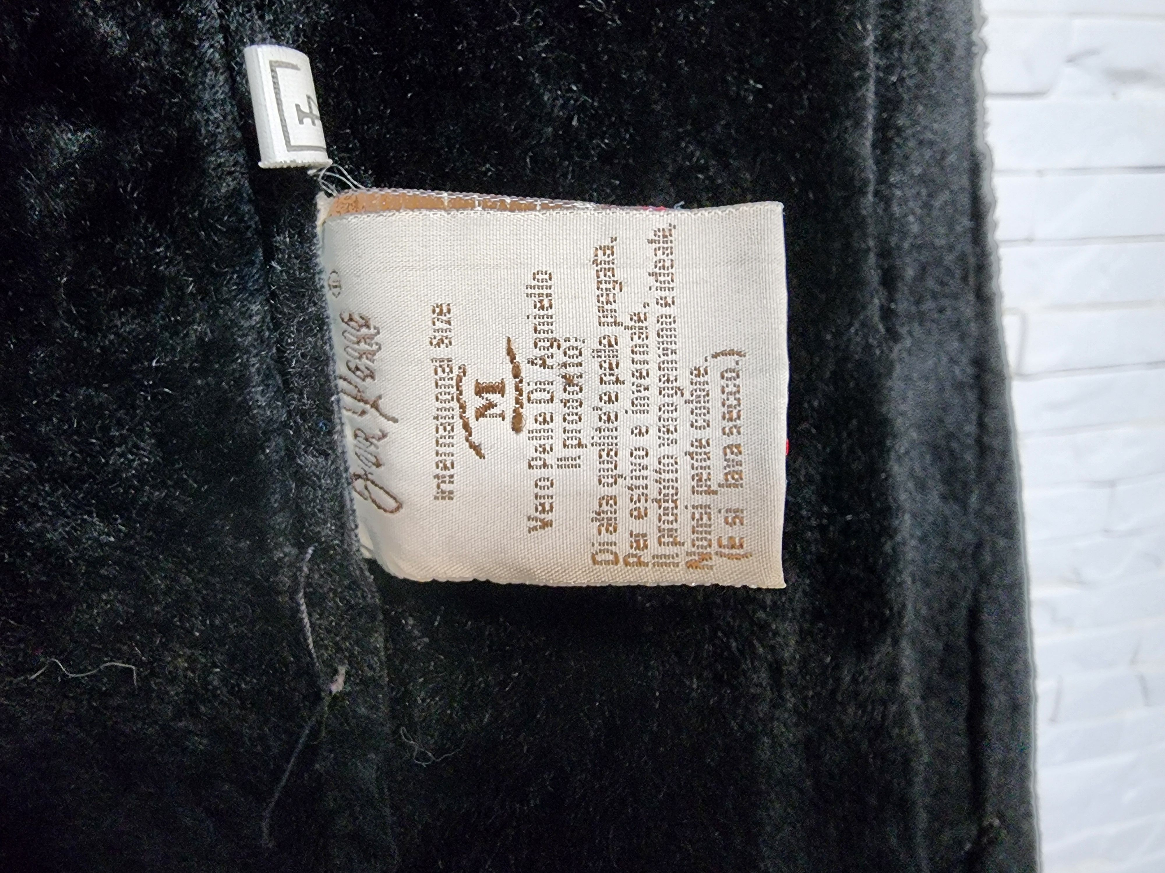 Genuine Leather Black Sheepskin Coat: Genuine Fur, Metal Zipper Size S / US 4 / IT 40 - 8 Thumbnail