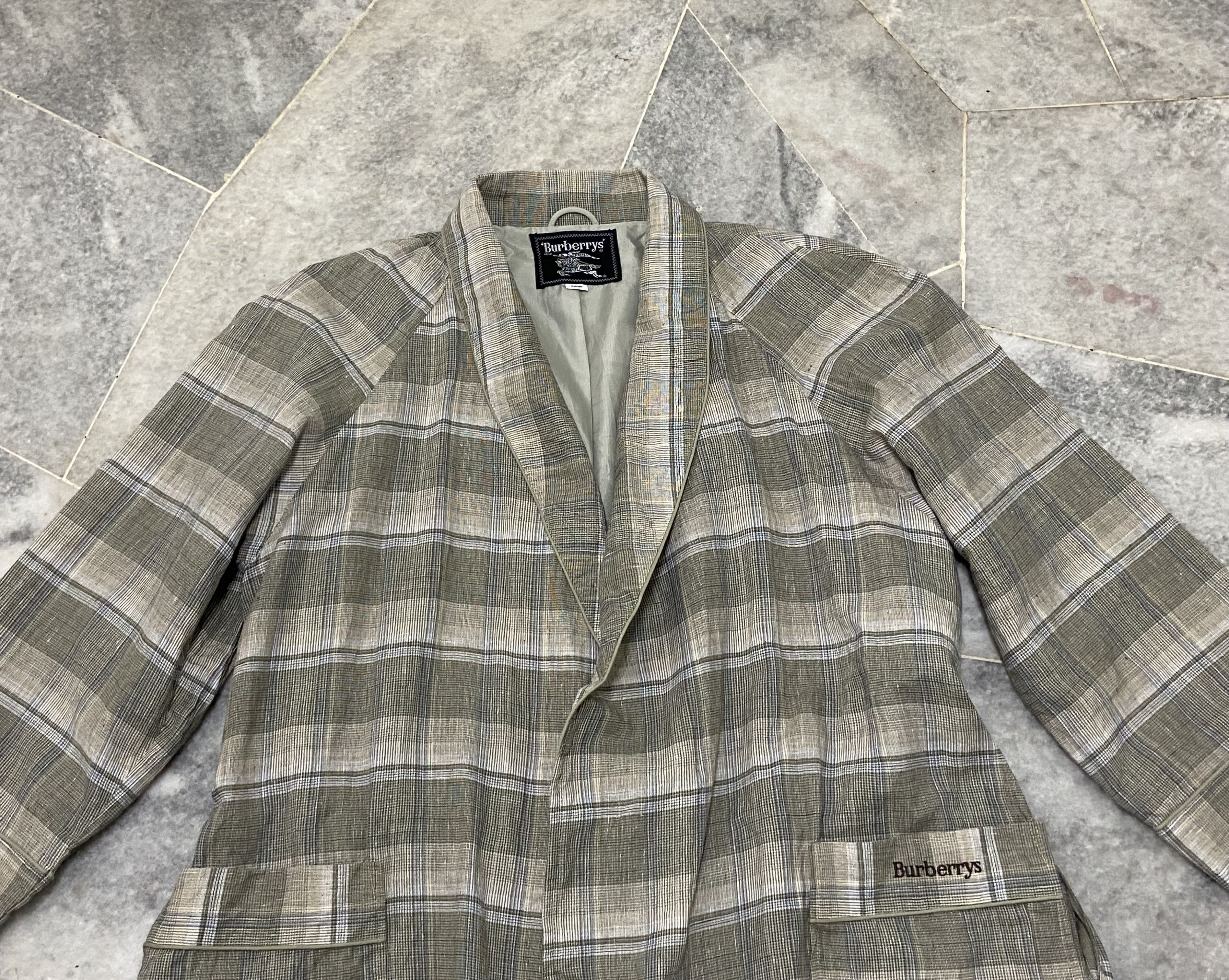 Burberry Vintage Burberrys Block Wrap Robe Size US L / EU 52-54 / 3 - 5 Thumbnail