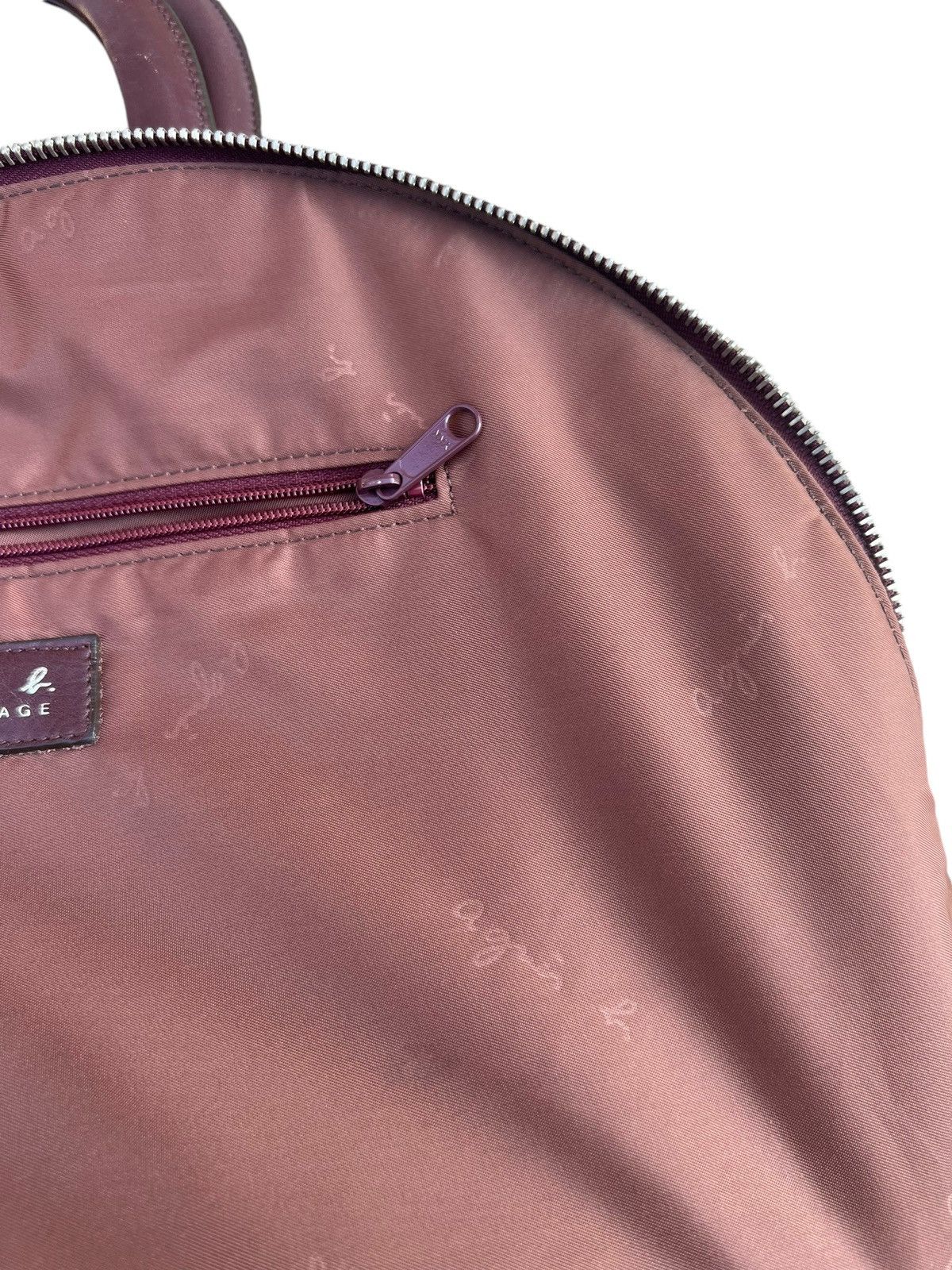 agnes b. Vintage Agnes B. Voyage Distress Fade Patina Leather Bag Size ONE SIZE - 23 Thumbnail