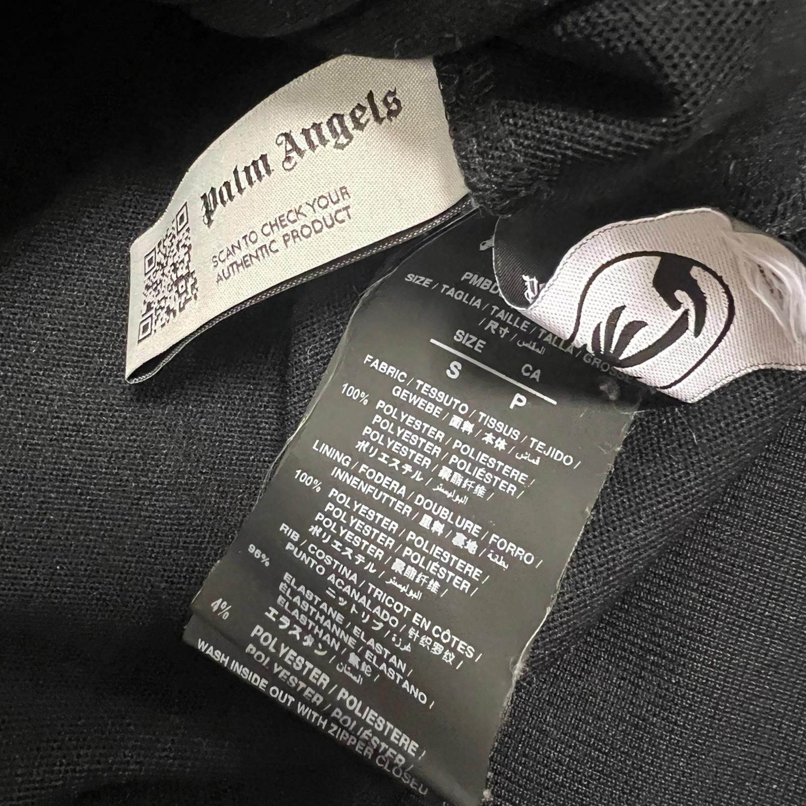 Palm Angels Palm Angels Black Track Hoodie Size US S / EU 44-46 / 1 - 4 Thumbnail
