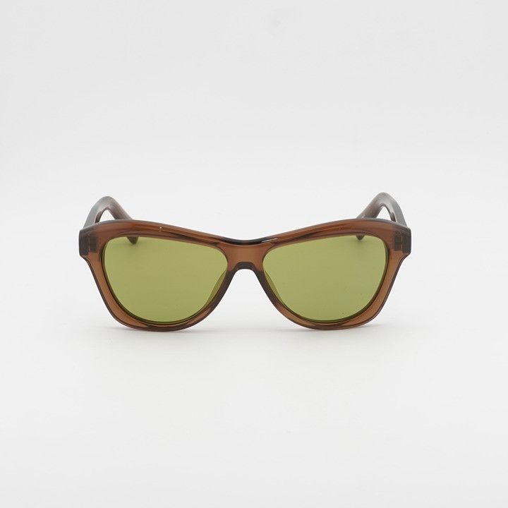Jacquemus Jacquemus PALMIER JAC/59 C2 Sunglasses Brown Cat Eye Frame Size ONE SIZE - 7 Thumbnail