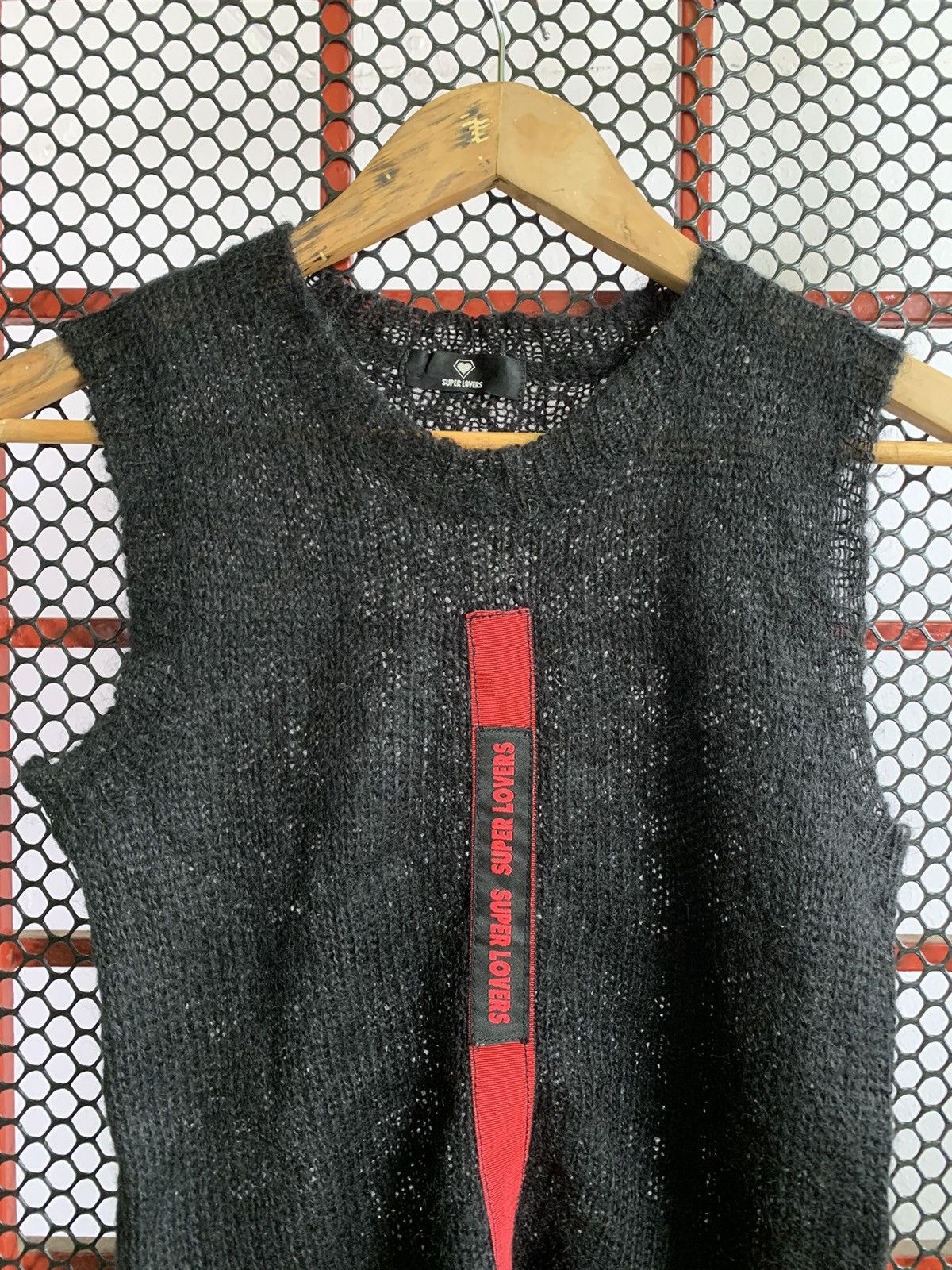 Hysteric Glamour × Japanese Brand Vtg Japanese Lover’s Rock Tank Top Knit Shirt Size S / US 4 / IT 40 - 2 Thumbnail