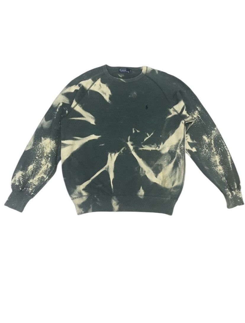 Polo Ralph Lauren × Vintage ‼️‼️ acid wash polo sweatshirt very rare Size US L / EU 52-54 / 3 - 1 Thumbnail