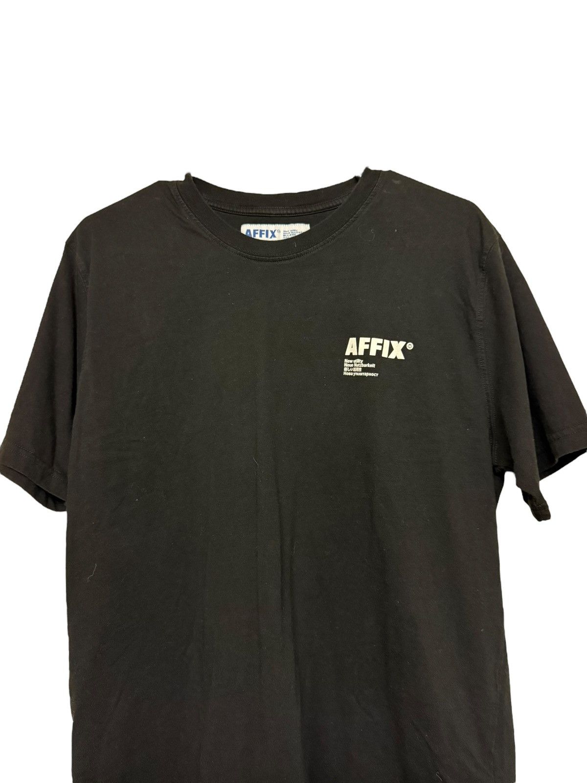 AFFXWRKS Affix Medium Black Big Logo Shirt Affxwrks Limited Medium Size US M / EU 48-50 / 2 - 3 Thumbnail