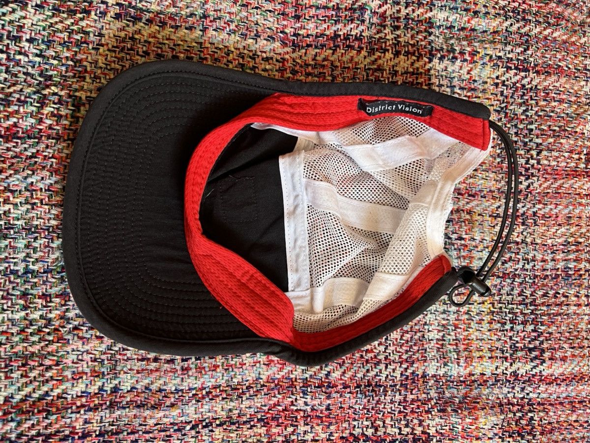 District Vision District Vision Mesh Panel Trenton Hat Black Red White Size ONE SIZE - 2 Thumbnail