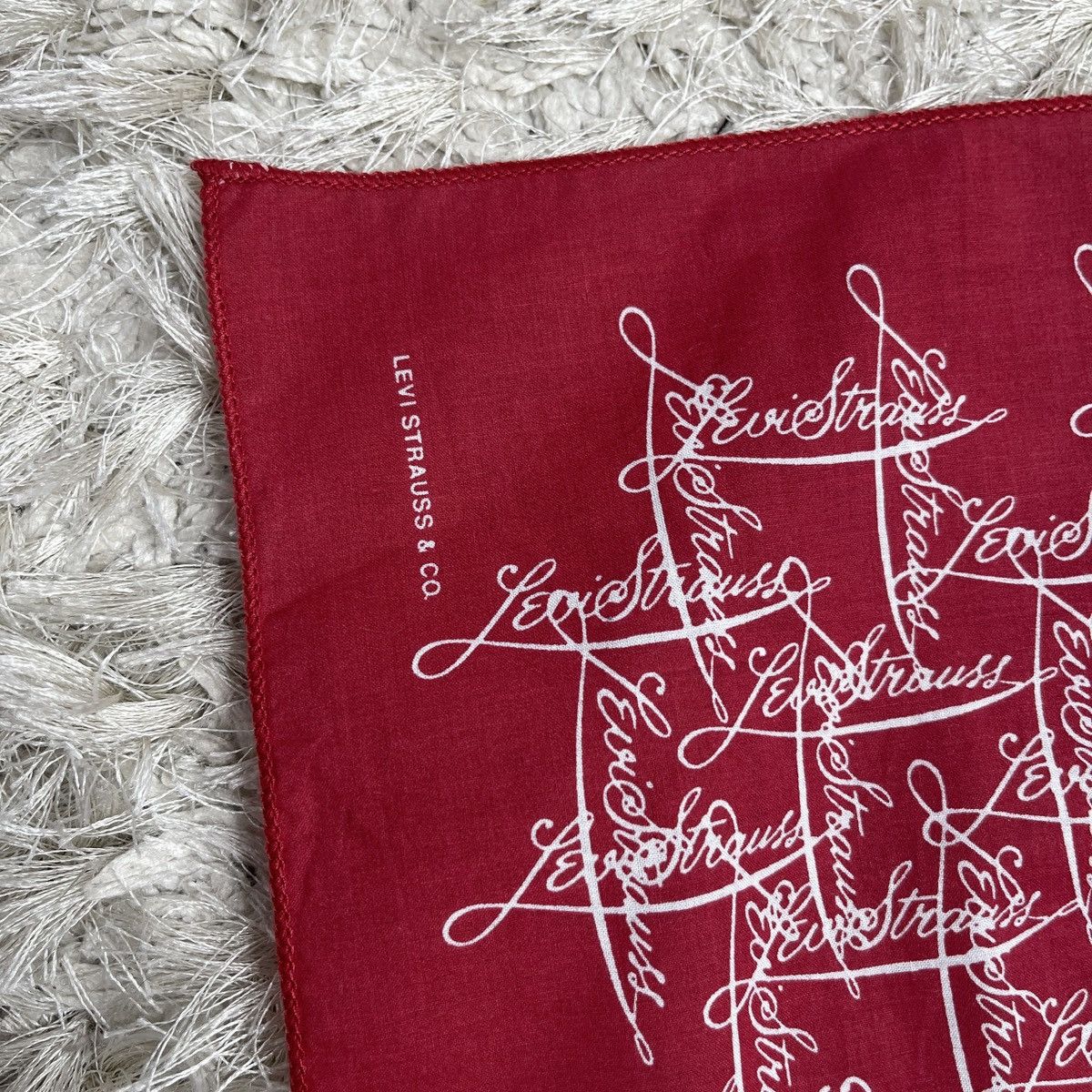 Levi's Levi’s Levis Vintage Scarf Made in Italy Size ONE SIZE - 3 Thumbnail