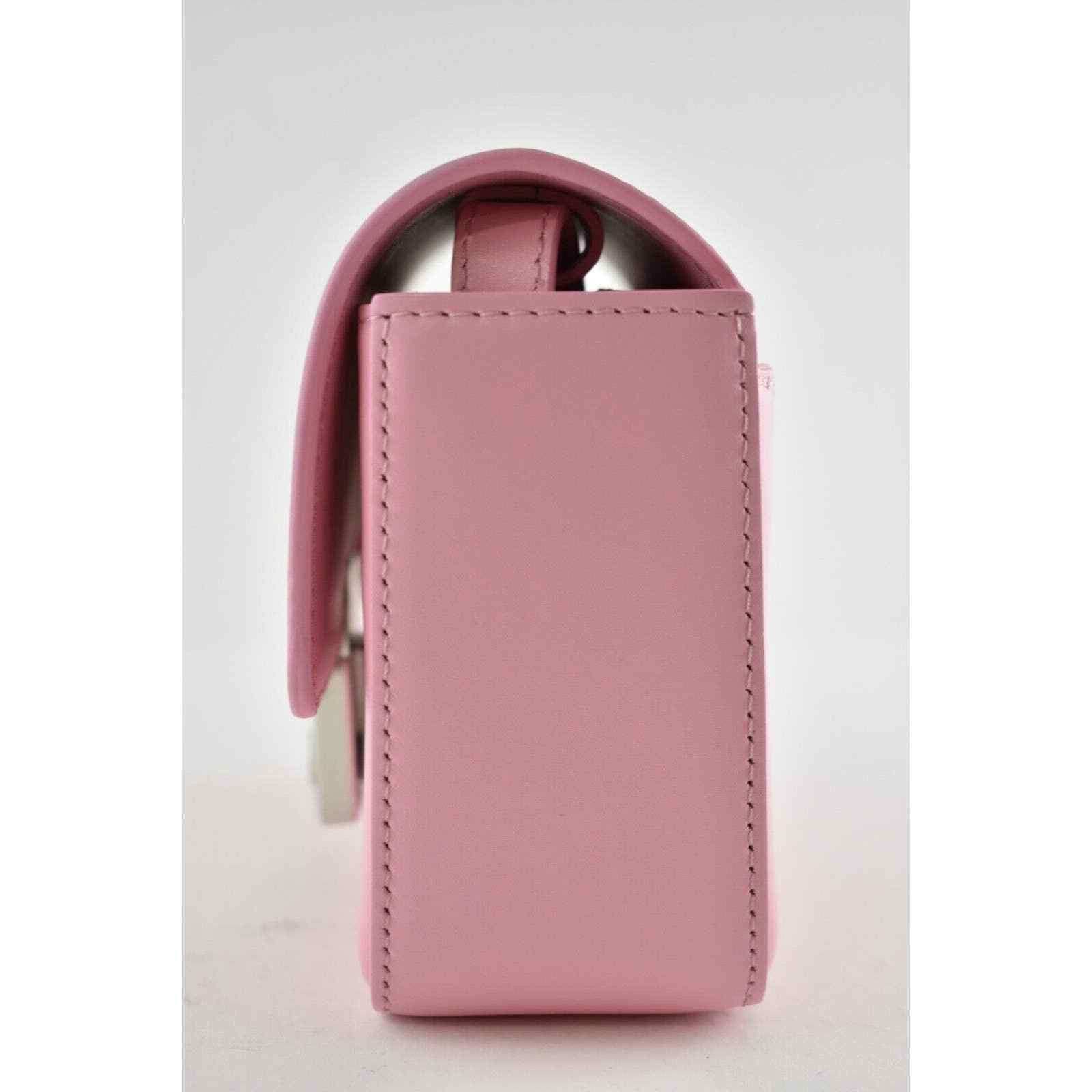 Givenchy Givenchy Mini Leather Silver Flap Crossbody Shoulder Bag Size ONE SIZE - 9 Thumbnail