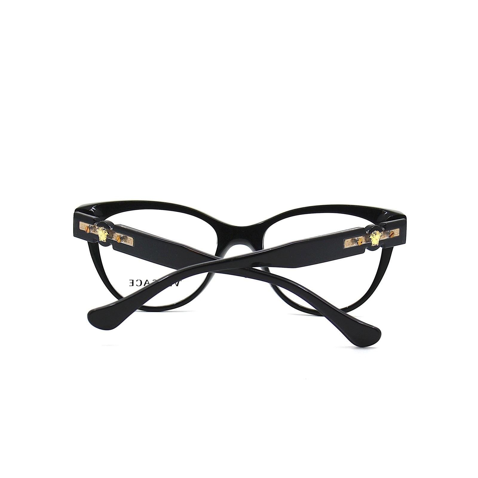Versace NEW VERSACE VE3304 GB1 BLACK AUTHENTIC EYEGLASSES FRAME Size ONE SIZE - 6 Thumbnail