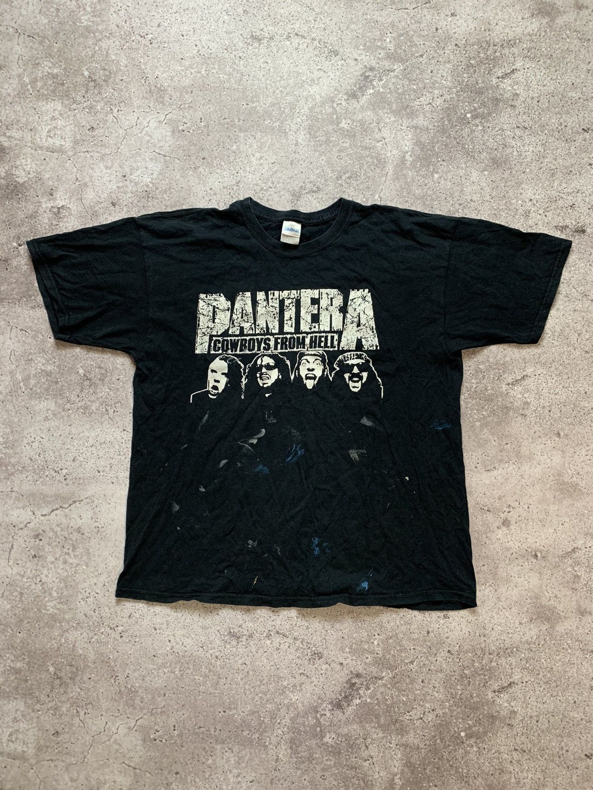 Band Tees Vintage PANTERA American rock band Fucking Hostile t-shirt Size US XL / EU 56 / 4 - 1 Thumbnail