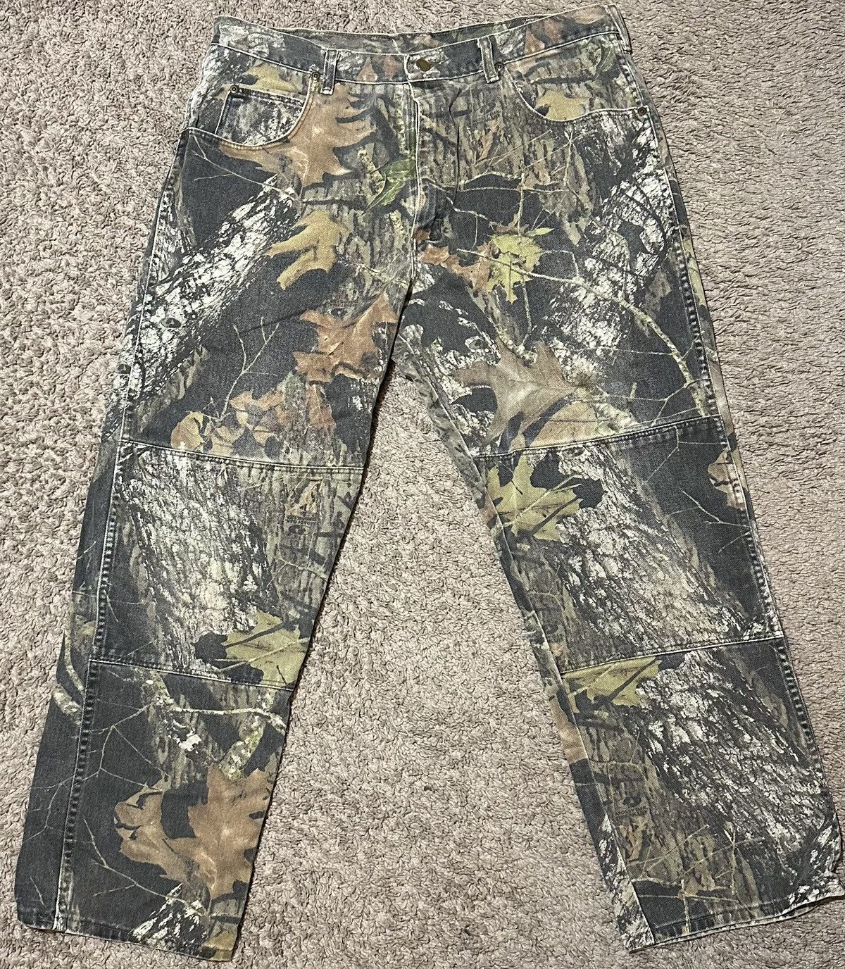 Wrangler Vintage Wrangler Camo Double Knee Jeans Size US 38 / EU 54 - 1 Thumbnail
