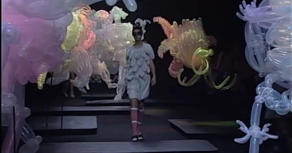 mercibeaucoup mercibeaucoup Utsugi 2007SS Runway DR Fruit Dress S1 Size S / US 4 / IT 40 - 2 Thumbnail