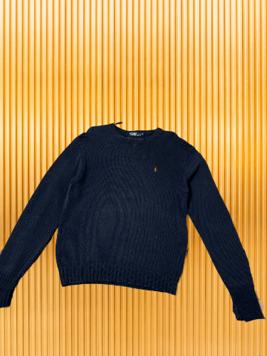 Polo Ralph Lauren × Vintage Vintage 1990s Polo Ralph Lauren Pony Knit Sweater Pullover Size US M / EU 48-50 / 2 - 1 Thumbnail