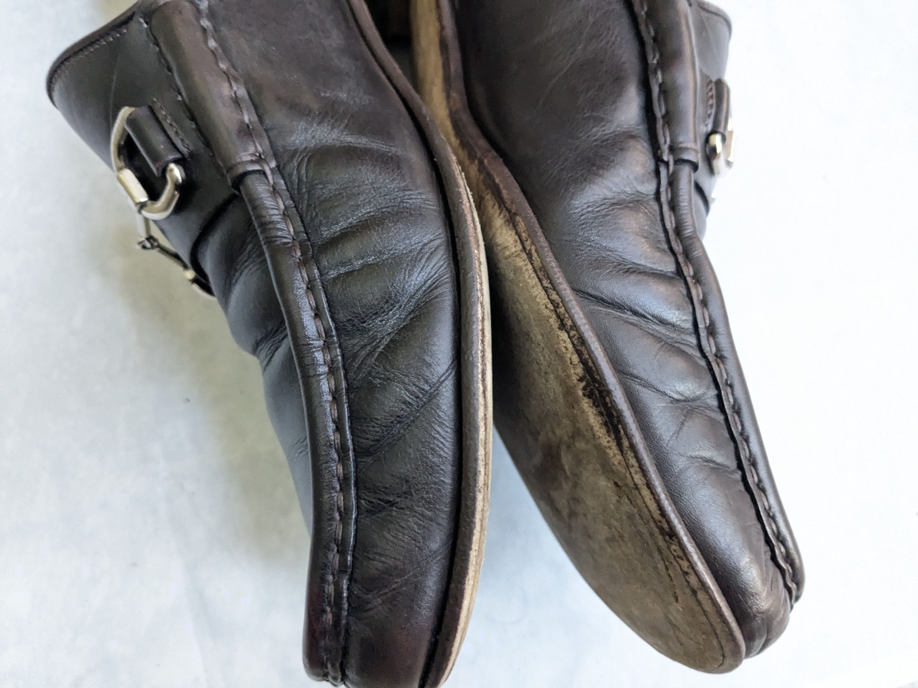 Gucci Gucci Horsebit Loafers Brown 11 Leather Slip On Size US 11 / EU 44 - 6 Thumbnail