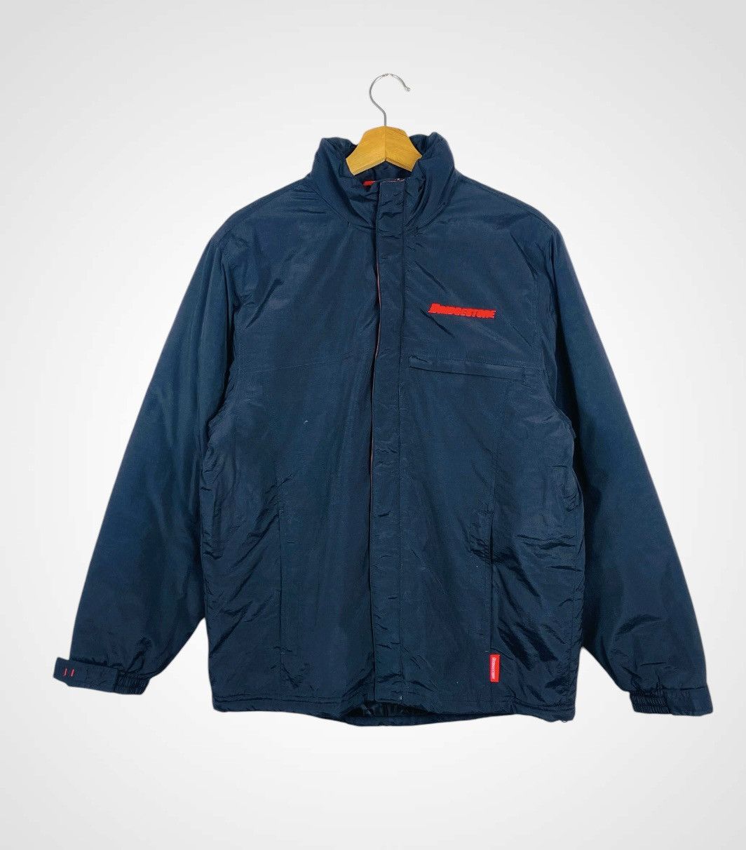 ICON Motorsports Vintage Bridgestone Motorsport Racing Zipper Light Jacket Size US L / EU 52-54 / 3 - 2 Thumbnail