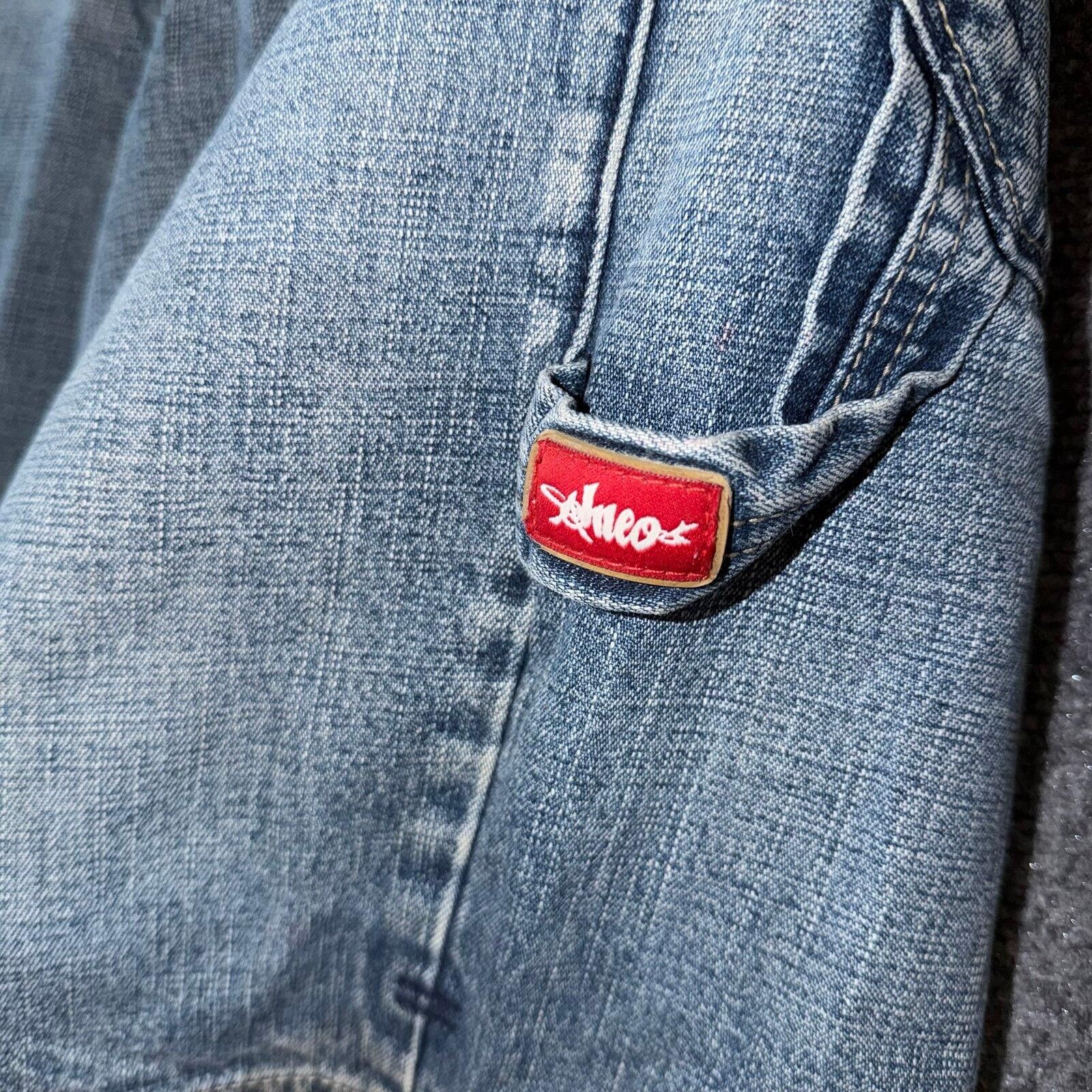 JNCO JNCO Snake 8 Ball Denim Shorts Mens LG Vtg y2k 90s Rare Size US 34 / EU 50 - 3 Thumbnail