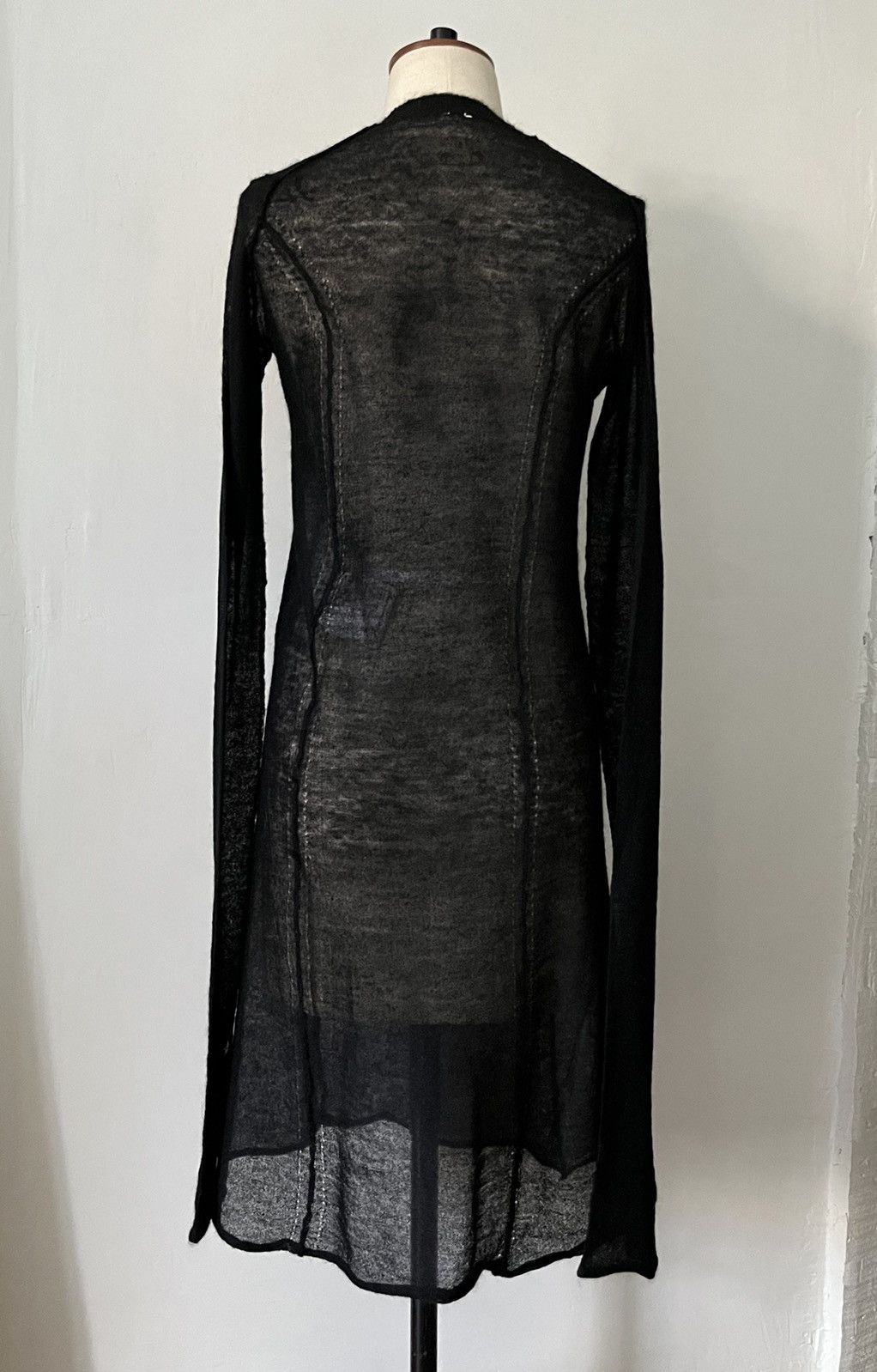 Comme des Garcons AW 2008 Runway See Through Knit Dress Size S / US 4 / IT 40 - 2 Thumbnail