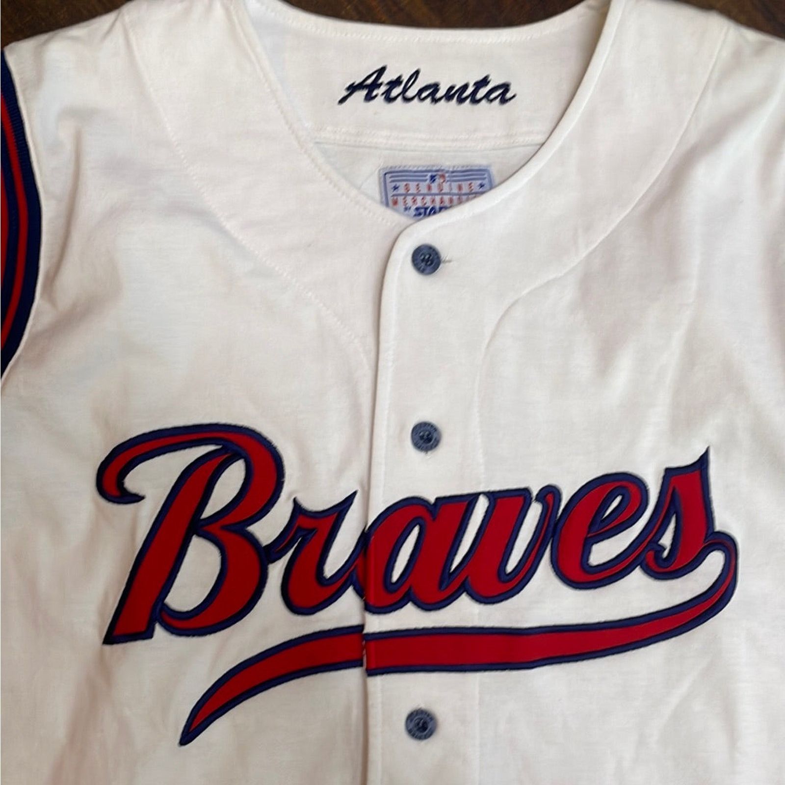 Starter Starter MLB Atlanta Braves jersey size XXL Size US XXL / EU 58 / 5 - 2 Thumbnail