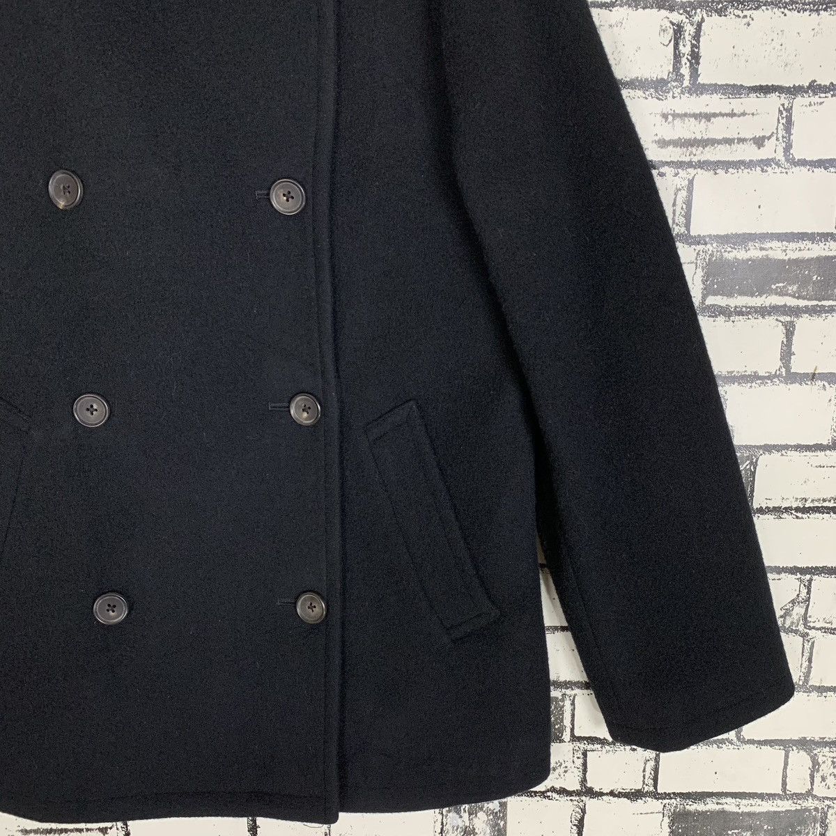 Margaret Howell Navy Peacoat Size XXS / US 00 / IT 34 - 4 Thumbnail