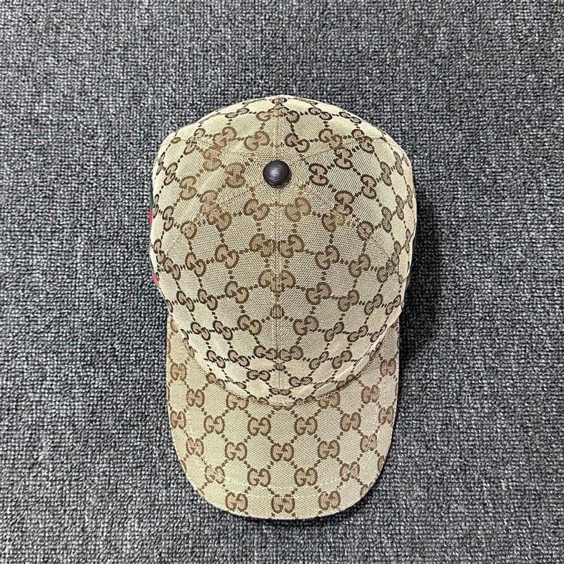 Gucci Gucci Vintage Pattern All - Over Print Striped Baseball Cap Size ONE SIZE - 2 Thumbnail