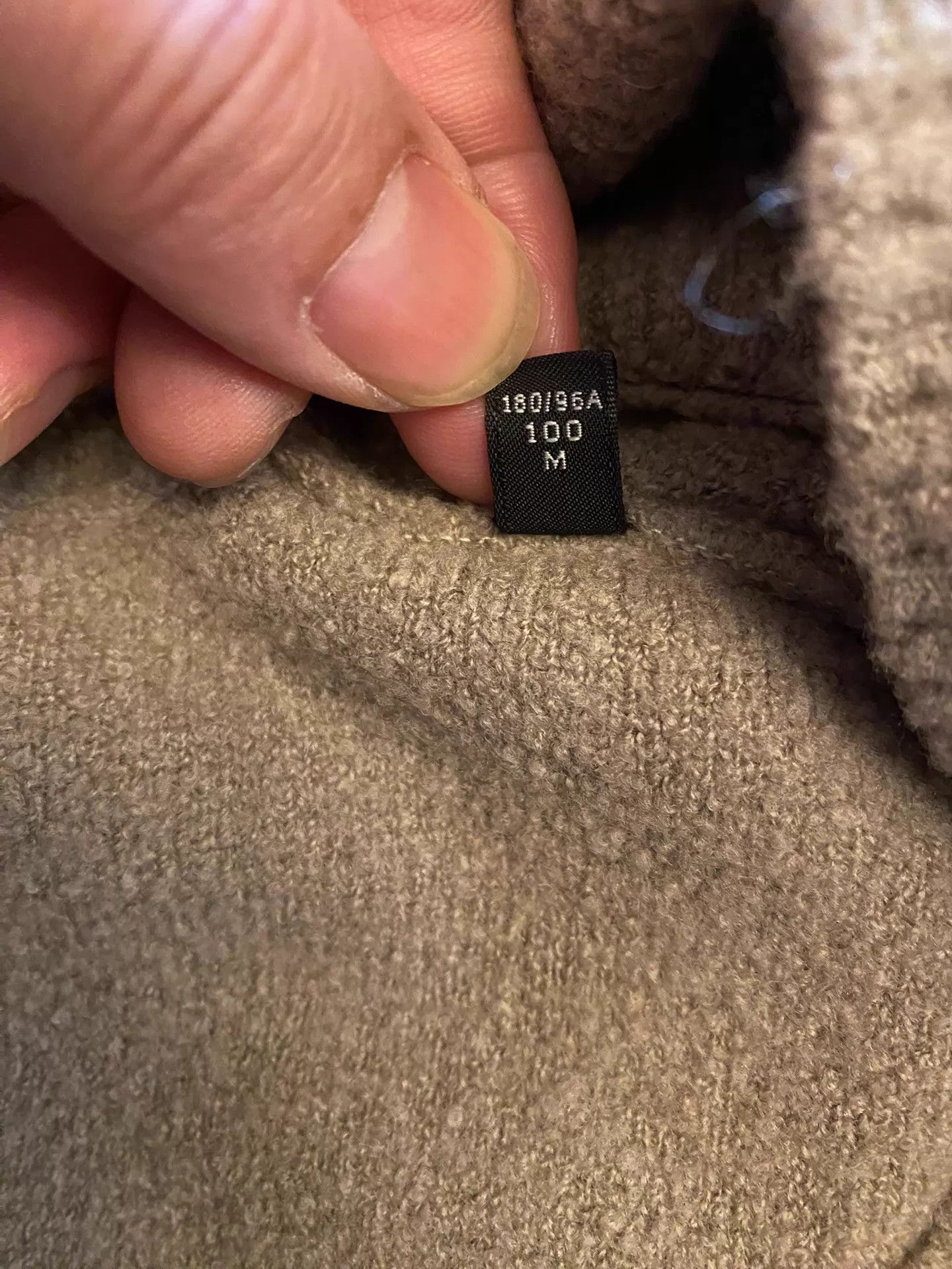 Ermenegildo Zegna ZEGNA Cashmere & Wool Dropped Shoulder M Size US M / EU 48-50 / 2 - 7 Thumbnail