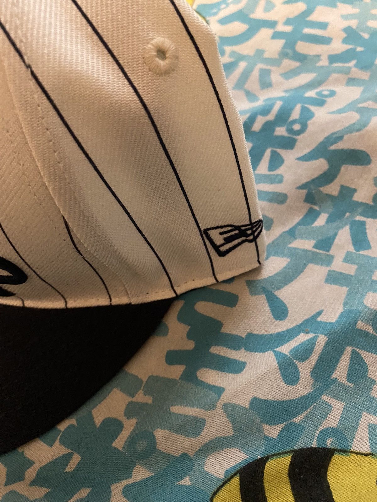 Fuck The Population FTP Rivals Fitted Hat Navy Size 7 7/8 Size ONE SIZE - 4 Thumbnail