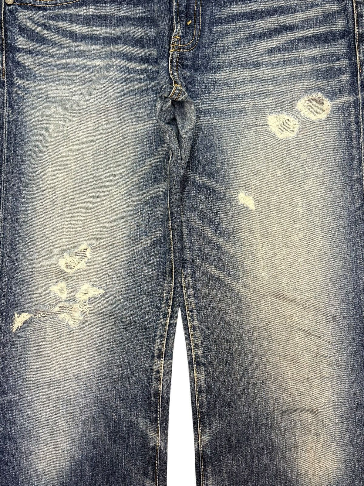 Levi's Vintage 90s Levis 502 Faded Wash Distressed Jeans Size 30" / US 8 / IT 44 - 3 Thumbnail