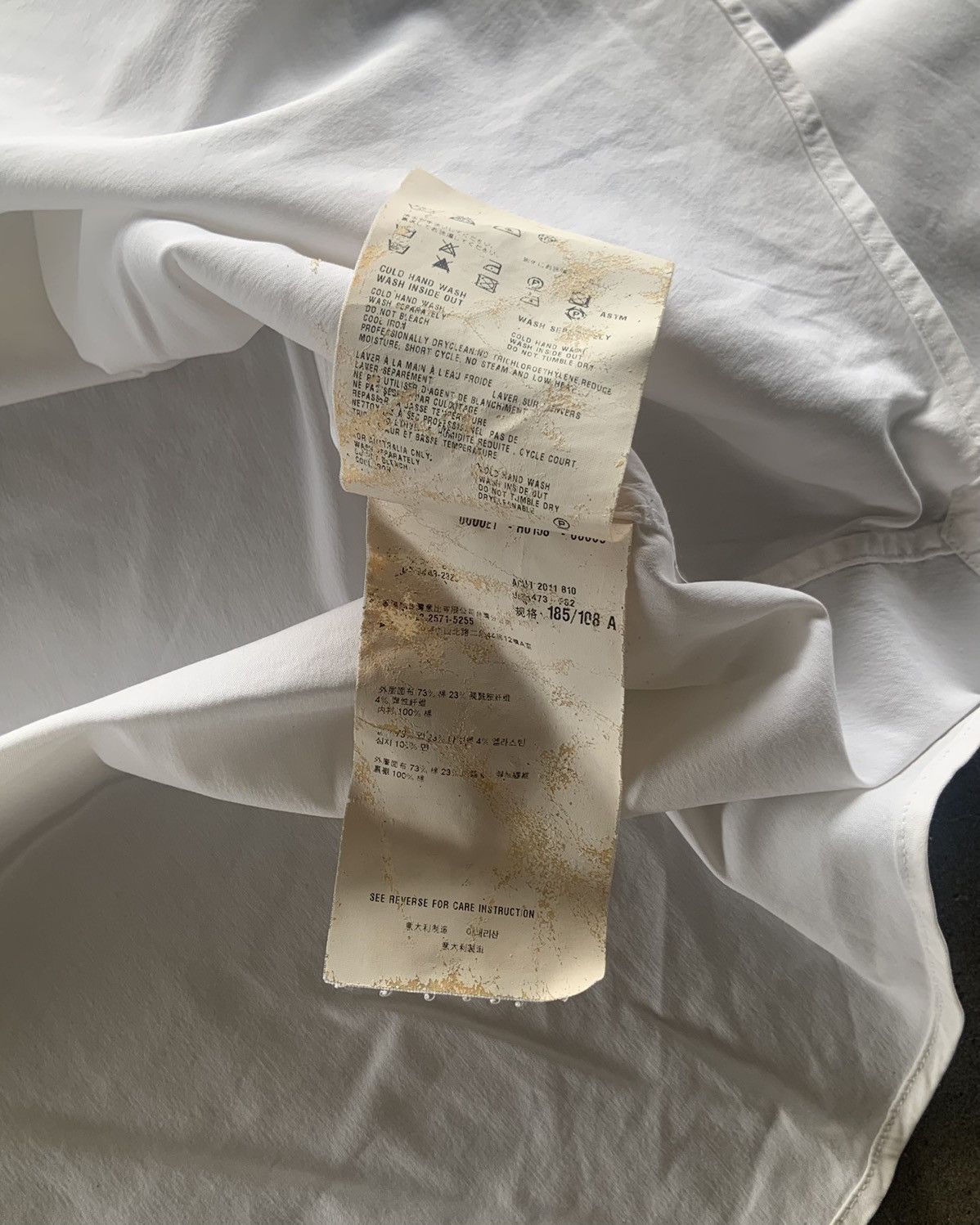 Prada Prada Milano White Button Up Shirt Size US XL / EU 56 / 4 - 5 Thumbnail
