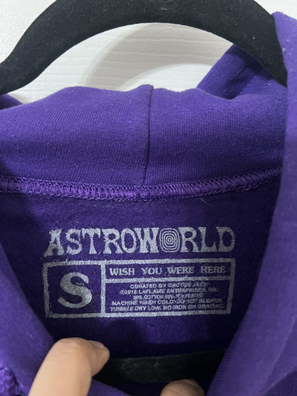 Travis Scott Travis scott astroworld los angeles tour date purple Size US S / EU 44-46 / 1 - 3 Thumbnail
