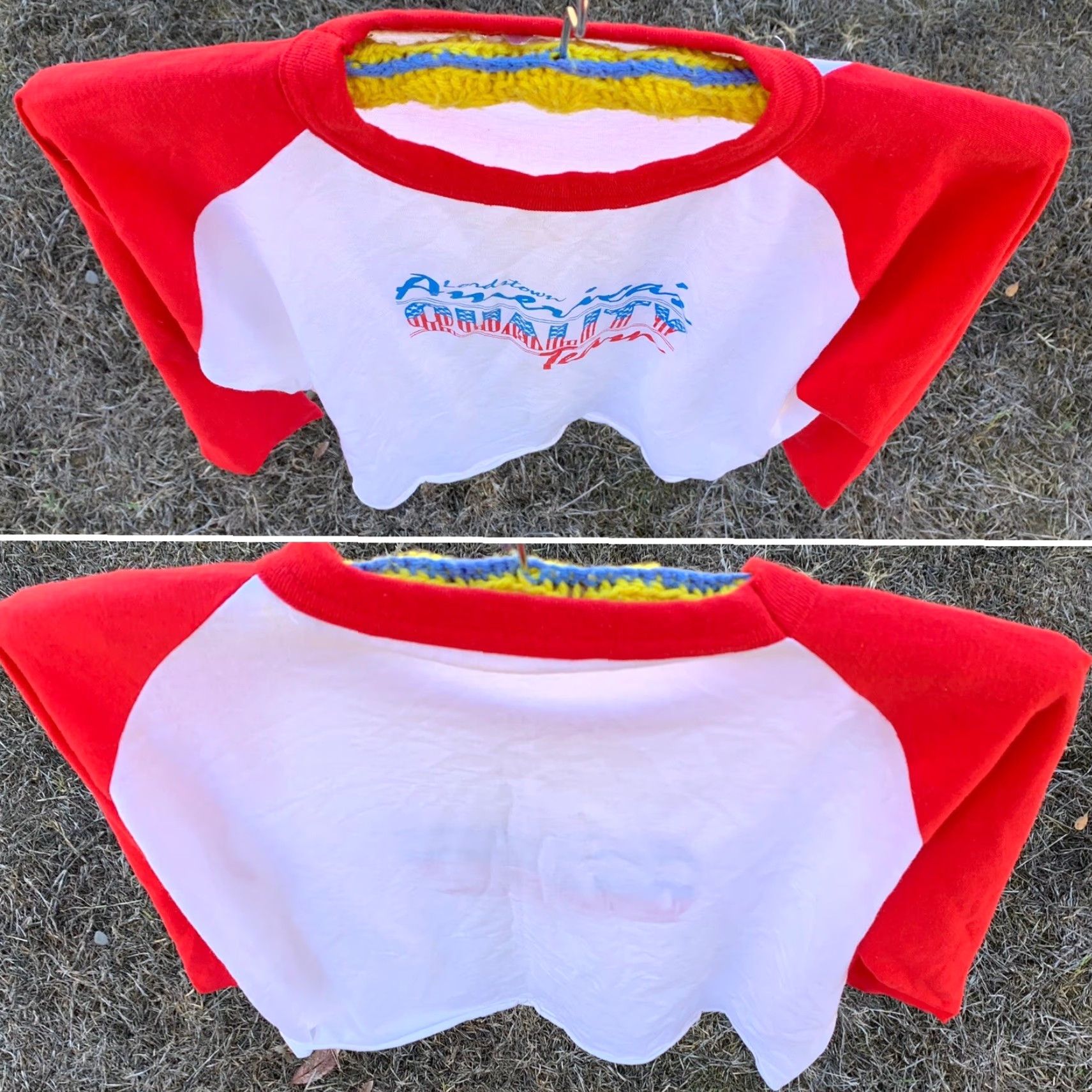 Vintage VINTAGE Lordstown Americas Quality Team Raglan Tee T Shirt 1980s graphic tee XL Size US XL / EU 56 / 4 - 4 Thumbnail