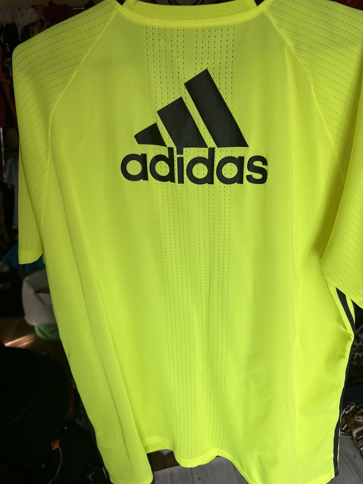 Adidas × Chelsea Soccer × Vintage Vintage adidas Chelsea soccer jersey size XXL yellow rare Size US XXL / EU 58 / 5 - 9 Thumbnail