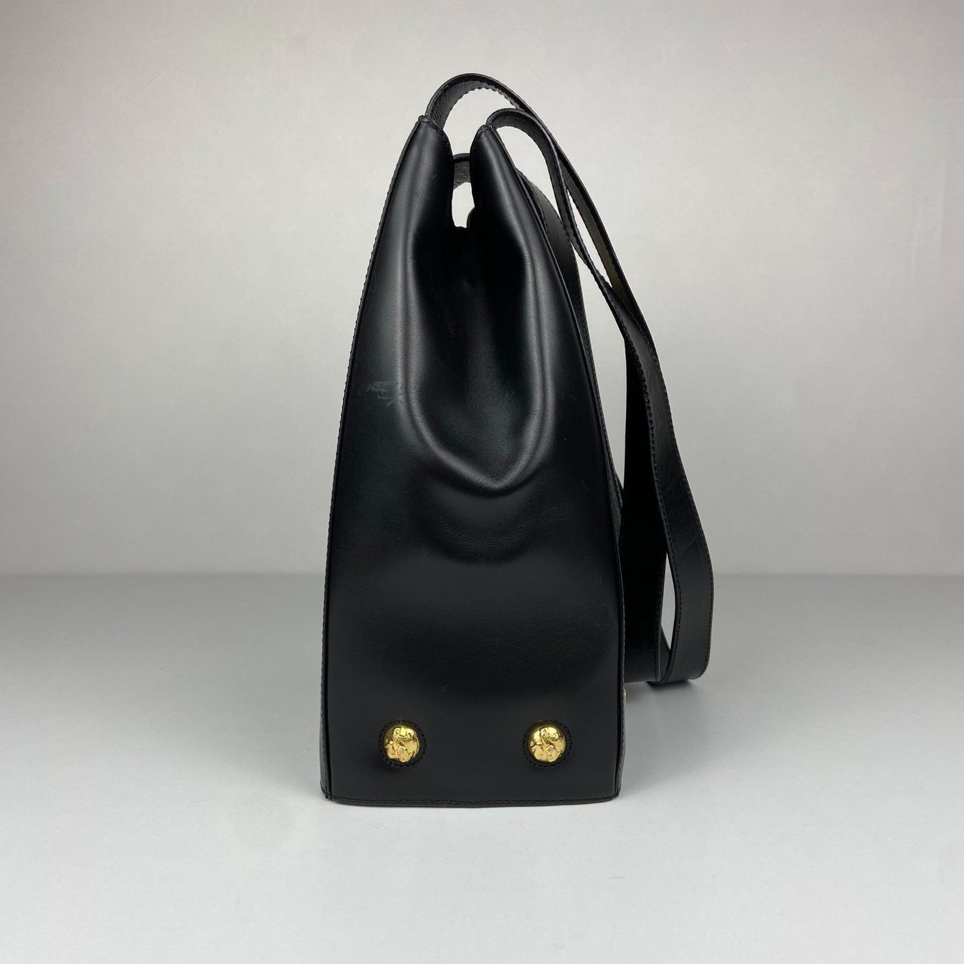 Salvatore Ferragamo Salvatore Ferragamo Gancini Black Bucket Shoulder Bag Size ONE SIZE - 5 Thumbnail