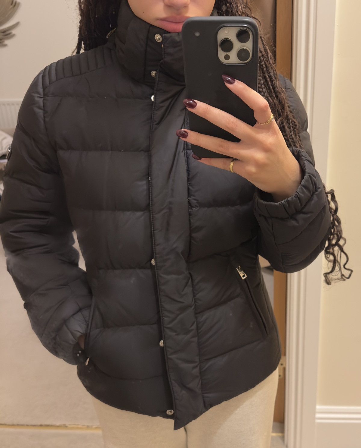 Prada Prada fitted black puffer Size M / US 6-8 / IT 42-44 - 7 Thumbnail